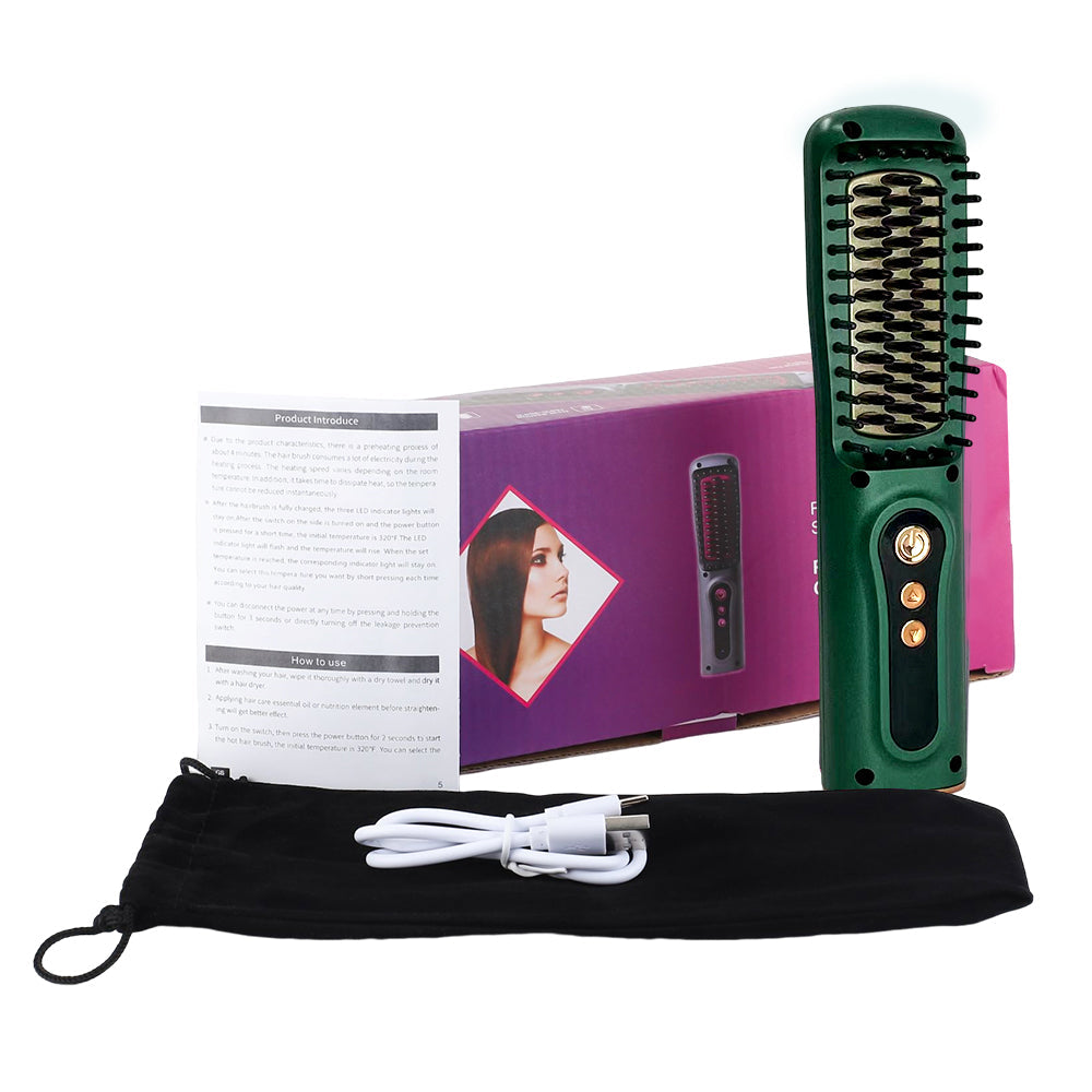 Hair Straightener Curler Comb