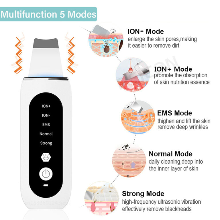 Ultrasonic Skin Scrubber